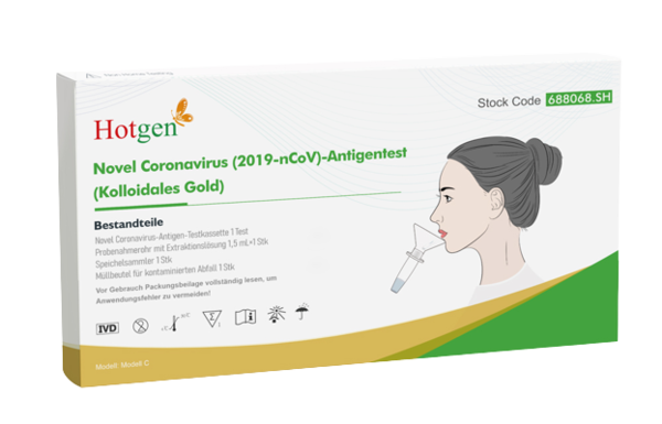 Test Covid antígenos de saliva - Hotgen