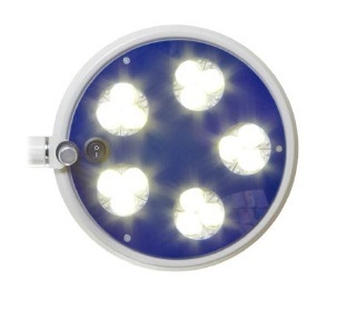 Lámpara L21-25 LED, 50.000 lux a 1 m. Base rodable