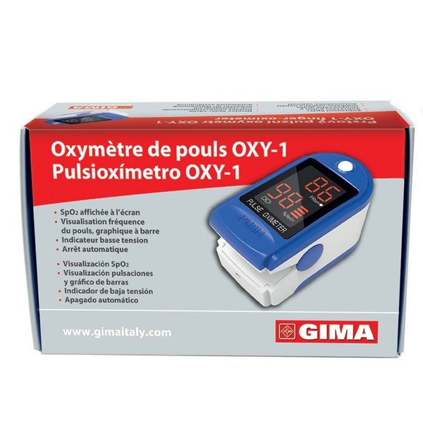Pulsioxímetro Oxy-1 con pantalla LED